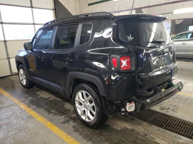 ZACCJABB3JPJ68710 - 2018 JEEP RENEGADE LATITUDE BLACK photo 2