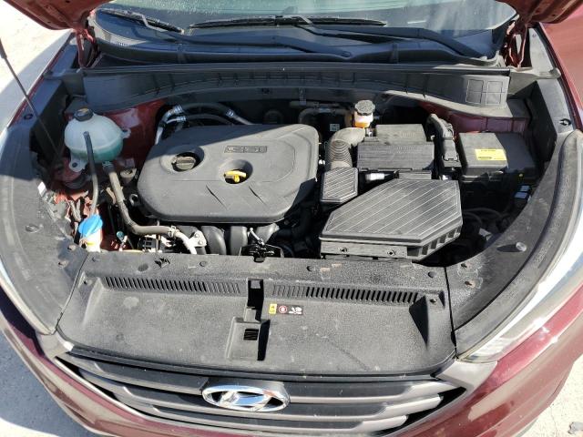 KM8J23A4XGU136510 - 2016 HYUNDAI TUCSON SE BURGUNDY photo 12