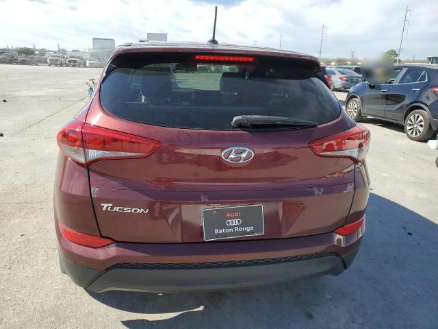 KM8J23A4XGU136510 - 2016 HYUNDAI TUCSON SE BURGUNDY photo 6