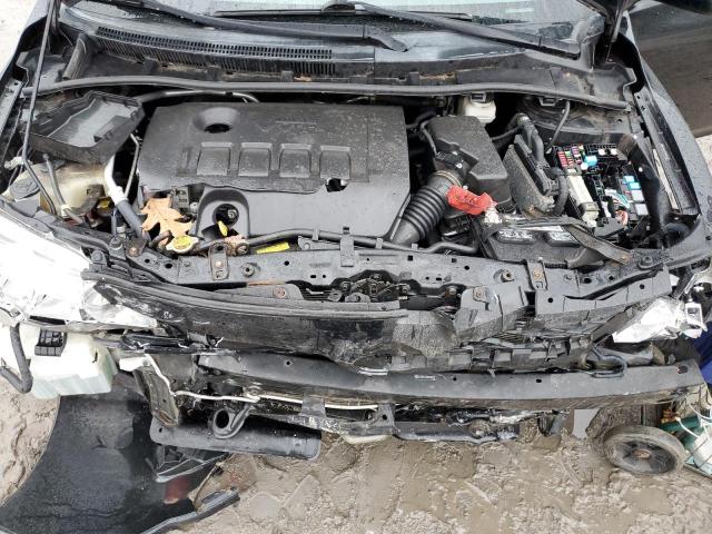 2T1BU4EE6BC680570 - 2011 TOYOTA COROLLA BASE BLACK photo 11
