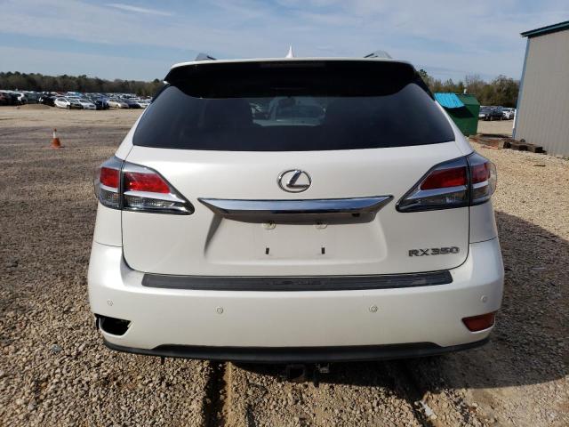 2T2BK1BA1EC250466 - 2014 LEXUS RX 350 BASE WHITE photo 6