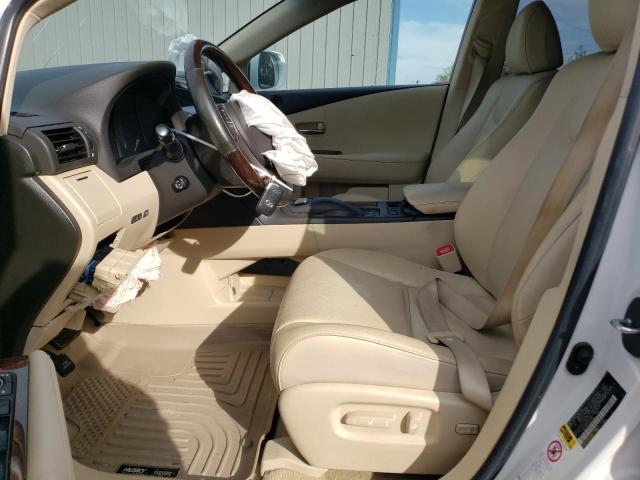 2T2BK1BA1EC250466 - 2014 LEXUS RX 350 BASE WHITE photo 7