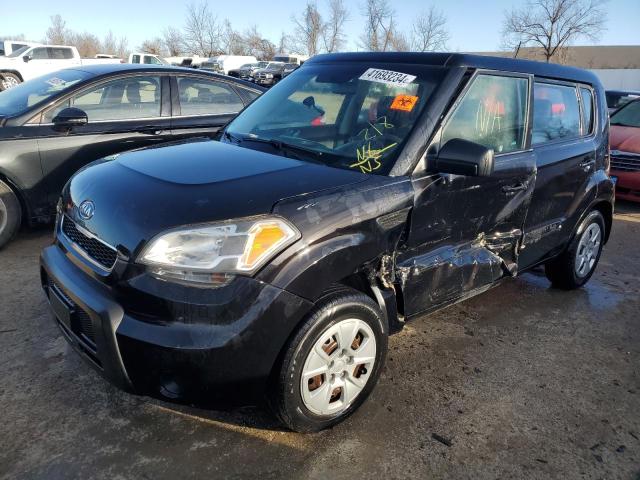 KNDJT2A16B7288678 - 2011 KIA SOUL BLACK photo 1