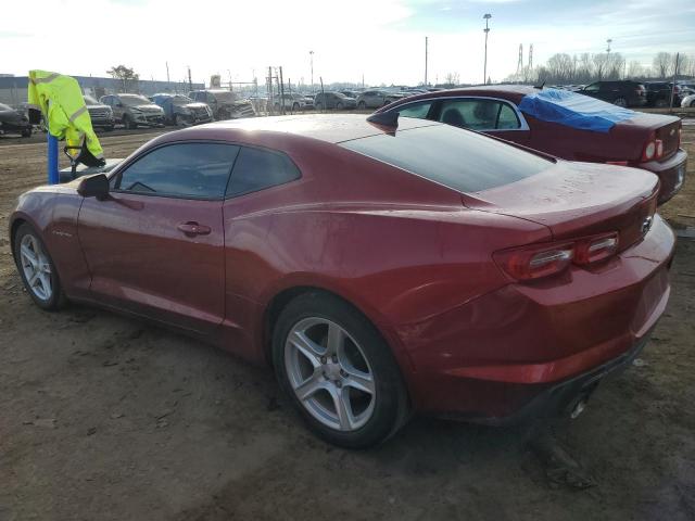 1G1FB1RX5M0128811 - 2021 CHEVROLET CAMARO LS BURGUNDY photo 2