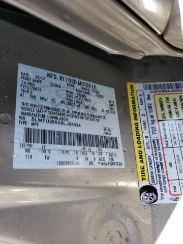 5LMFU285X8LJ05934 - 2008 LINCOLN NAVIGATOR 银色 照片 13