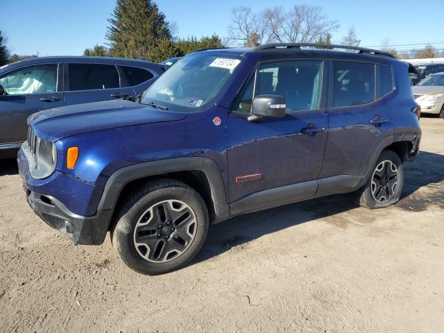 ZACCJBCT0GPD23366 - 2016 JEEP RENEGADE TRAILHAWK BLUE photo 1