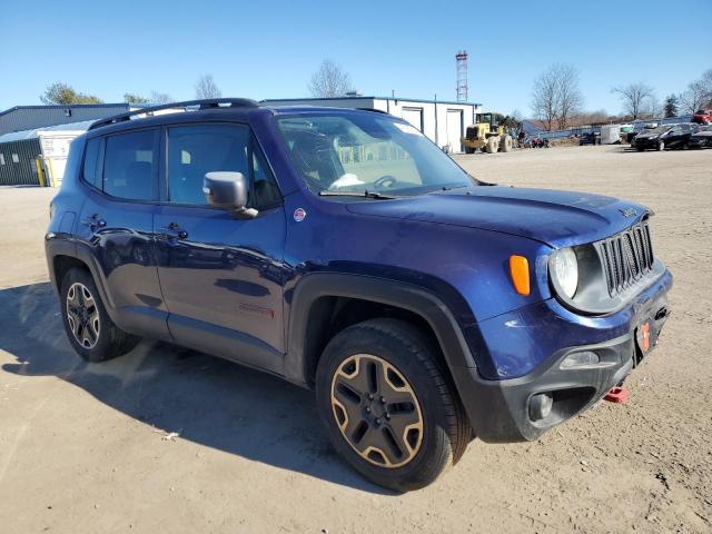 ZACCJBCT0GPD23366 - 2016 JEEP RENEGADE TRAILHAWK BLUE photo 4