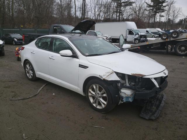 5XXGN4A7XDG250675 - 2013 KIA OPTIMA EX WHITE photo 4