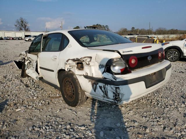 2G1WF52E859198864 - 2005 CHEVROLET IMPALA WHITE photo 2