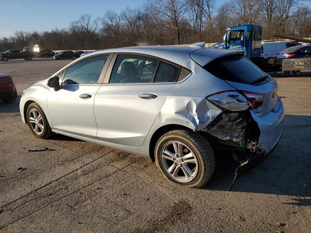 3G1BE6SM0HS534125 - 2017 CHEVROLET CRUZE LT SILVER photo 2