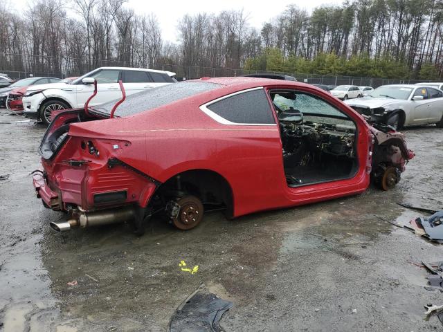 1HGCT2B84FA001921 - 2015 HONDA ACCORD EXL RED photo 3