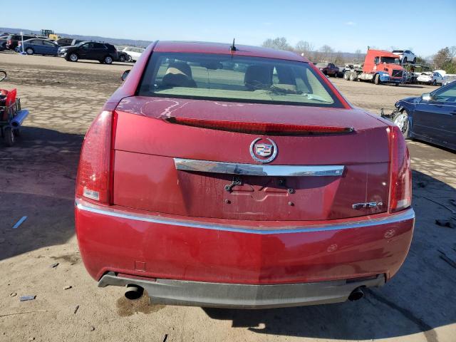 1G6DG577780191640 - 2008 CADILLAC CTS RED photo 6