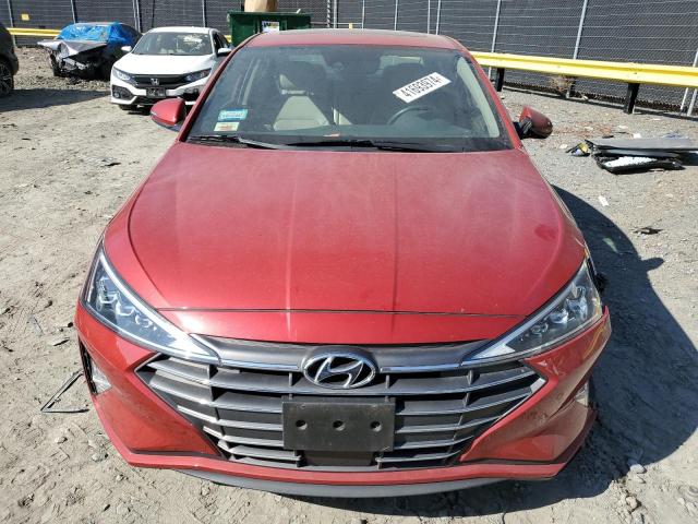 5NPD84LFXLH529254 - 2020 HYUNDAI ELANTRA SEL RED photo 5