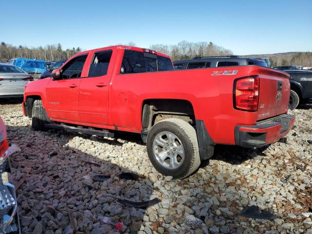 1GCVKRECXHZ163821 - 2017 CHEVROLET SILVERADO K1500 LT RED photo 2