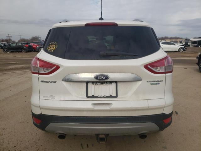 1FMCU9J98EUE58058 - 2014 FORD ESCAPE TITANIUM WHITE photo 6