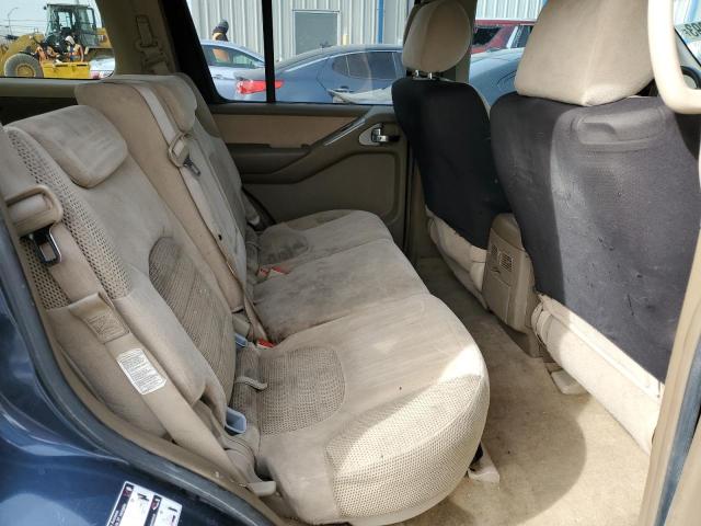 5N1AR18U66C659663 - 2006 NISSAN PATHFINDER LE ლურჯი ფოტო 11
