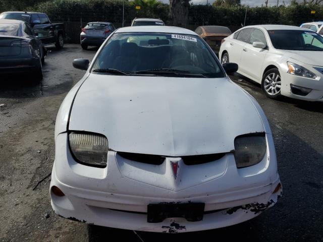 1G2JB524017275831 - 2001 PONTIAC SUNFIRE SE WHITE photo 5