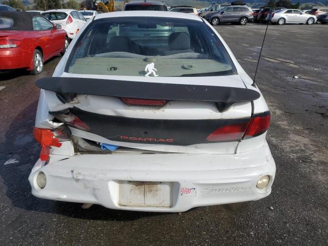 1G2JB524017275831 - 2001 PONTIAC SUNFIRE SE WHITE photo 6