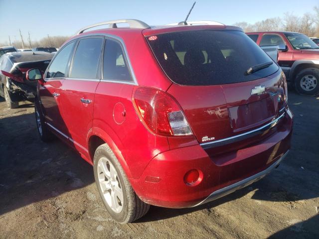 3GNAL4EK7ES630084 - 2014 CHEVROLET CAPTIVA LTZ RED photo 2