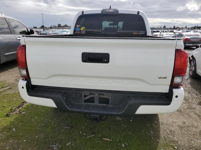 3TMCZ5AN3KM253081 - 2019 TOYOTA TACOMA DOUBLE CAB WHITE photo 6