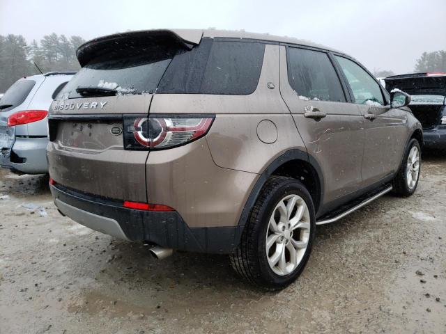 SALCR2BGXFH500596 - 2015 LAND ROVER DISCOVERY HSE BROWN photo 3