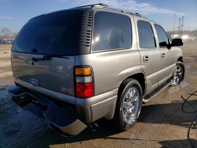 1GKEK63U66J100810 - 2006 GMC YUKON DENALI GRAY photo 3