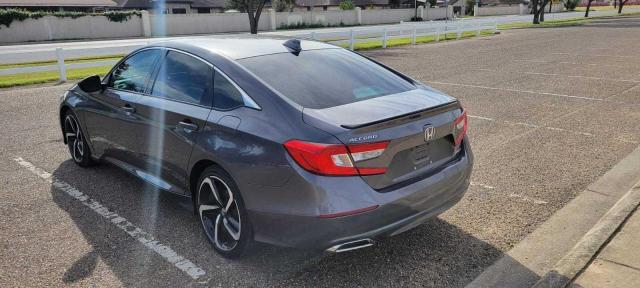 1HGCV1F37KA061494 - 2019 HONDA ACCORD SPORT GRAY photo 3