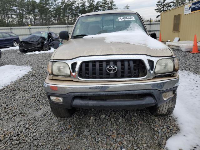 5TEGN92N14Z466121 - 2004 TOYOTA TACOMA DOUBLE CAB PRERUNNER BEIGE photo 5