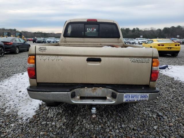 5TEGN92N14Z466121 - 2004 TOYOTA TACOMA DOUBLE CAB PRERUNNER BEIGE photo 6