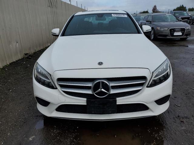 WDDWF8DB9LR547390 - 2020 MERCEDES-BENZ C 300 WHITE photo 5