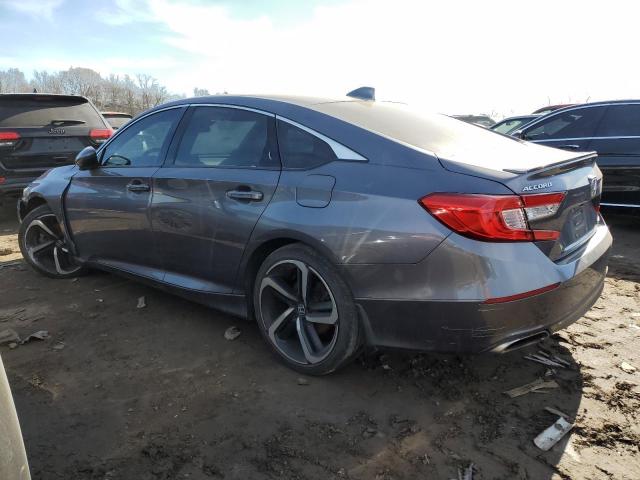 1HGCV1F32KA002241 - 2019 HONDA ACCORD SPORT GRAY photo 2