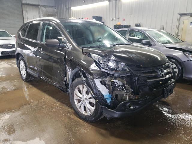 5J6RM4H70EL014873 - 2014 HONDA CR-V EXL BROWN photo 4