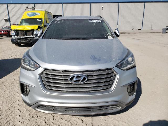 KM8SN4HF9HU200451 - 2017 HYUNDAI SANTA FE SE SILVER photo 5