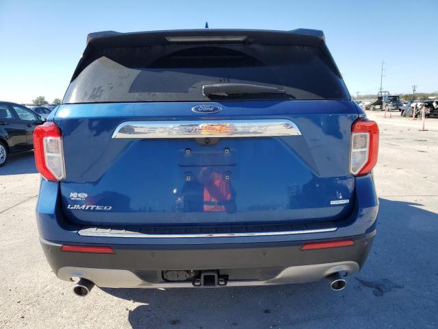 1FMSK7FH8LGB46873 - 2020 FORD EXPLORER LIMITED BLUE photo 6