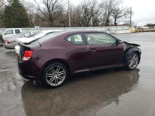 JTKJF5C72D3059590 - 2013 TOYOTA SCION TC Tünd qırmızı foto 3