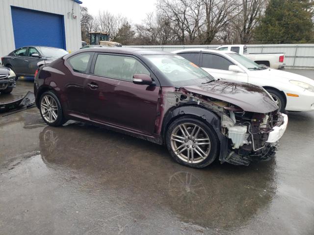 JTKJF5C72D3059590 - 2013 TOYOTA SCION TC Tünd qırmızı foto 4