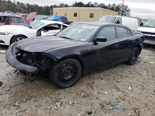 2C3CDXKT4KH535806 - 2019 DODGE CHARGER POLICE BLACK photo 1