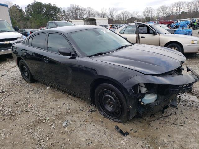 2C3CDXKT4KH535806 - 2019 DODGE CHARGER POLICE BLACK photo 4