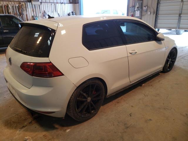 3VWT47AU7GM001551 - 2016 VOLKSWAGEN GTI S/SE WHITE photo 3