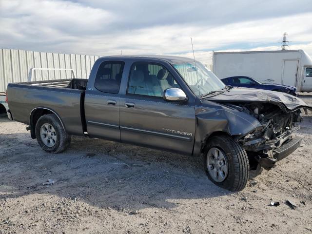 5TBRT34156S474625 - 2006 TOYOTA TUNDRA ACCESS CAB SR5 CHARCOAL photo 4