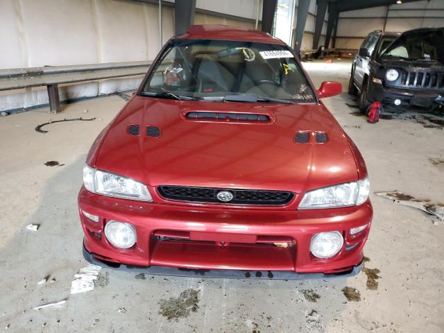 JF1GM67561G400778 - 2001 SUBARU IMPREZA RS BURGUNDY photo 5