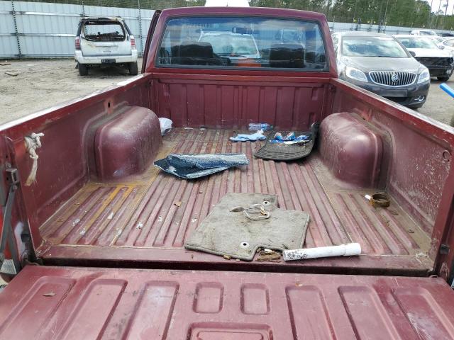 1N6ND11S9HC332607 - 1987 NISSAN D21 SHORT BED RED photo 10