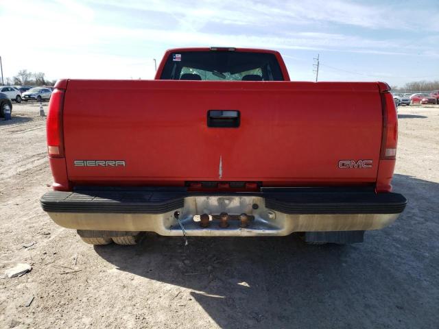 1GTHC39J3WF010339 - 1998 GMC SIERRA C3500 RED photo 6