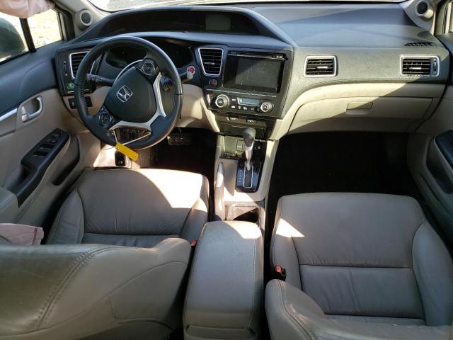 19XFB2F95FE069286 - 2015 HONDA CIVIC EXL ვერცხლისფერი ფოტო 8