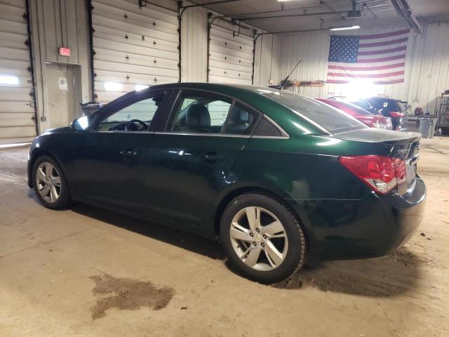 1G1P75SZ2E7129044 - 2014 CHEVROLET CRUZE GREEN photo 2