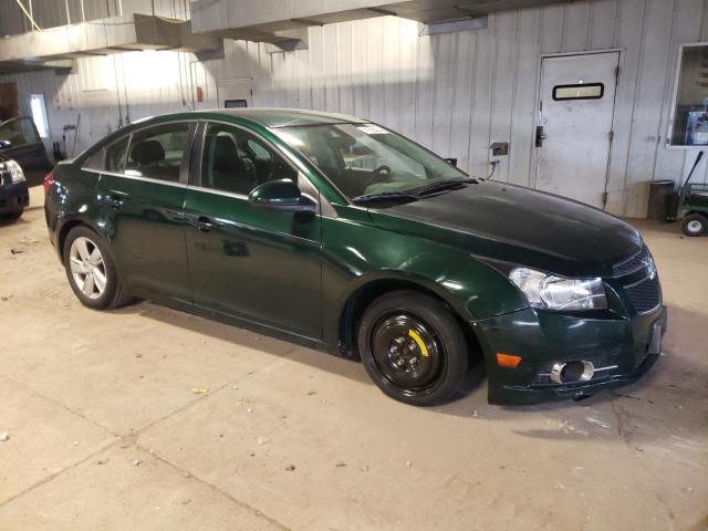 1G1P75SZ2E7129044 - 2014 CHEVROLET CRUZE GREEN photo 4