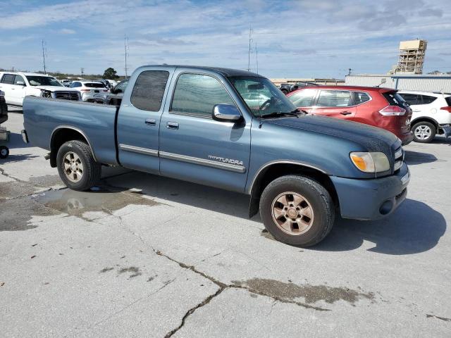 5TBRU34156S459944 - 2006 TOYOTA TUNDRA ACCESS CAB SR5 BLUE photo 4