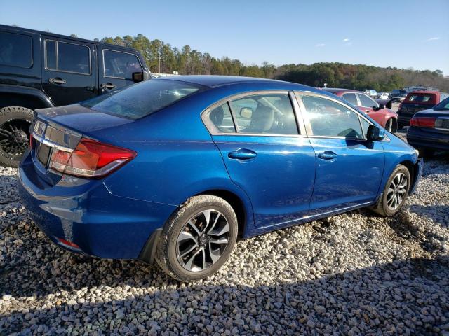 19XFB2F98DE064029 - 2013 HONDA CIVIC EXL BLUE photo 3