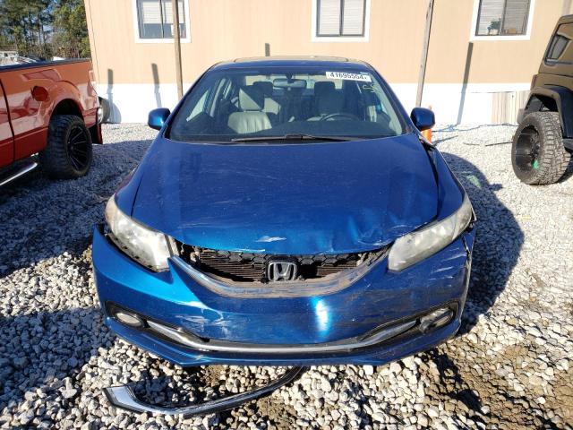 19XFB2F98DE064029 - 2013 HONDA CIVIC EXL ლურჯი ფოტო 5