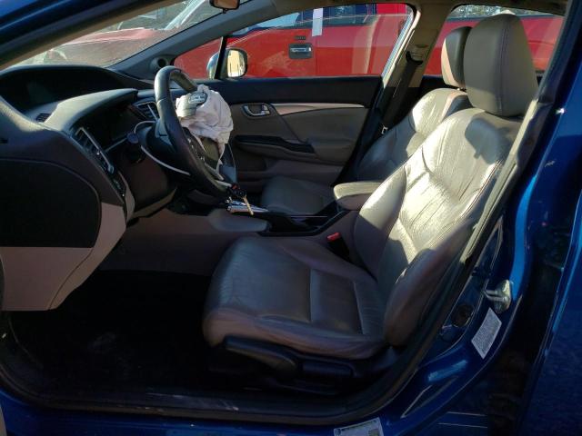 19XFB2F98DE064029 - 2013 HONDA CIVIC EXL ლურჯი ფოტო 7